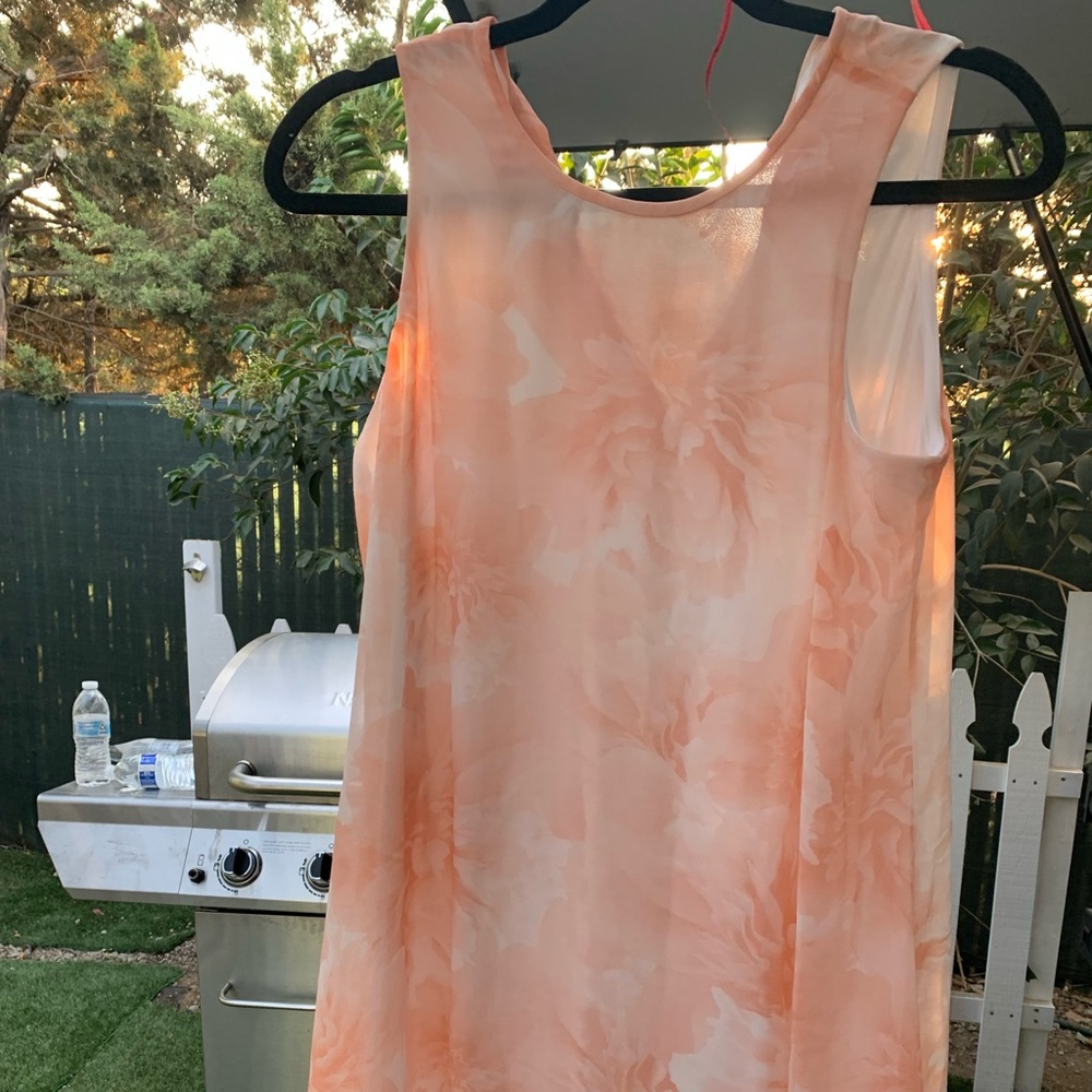 Light flower pink Mk dress